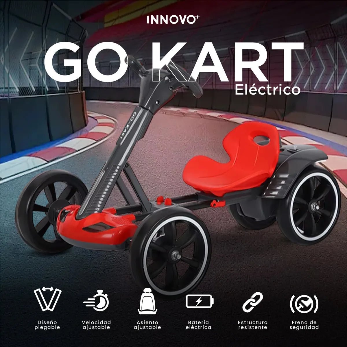 Carro Go Kart Electrico Niños - MyShop Internacional