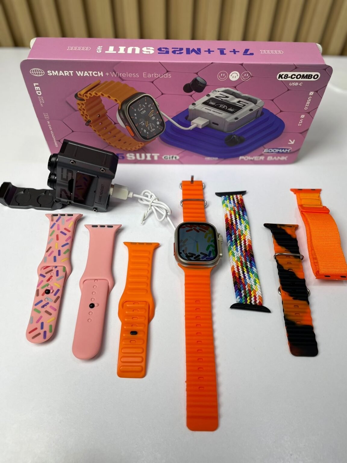 Combo Smartwatch Audífonos K8 - MyShop Internacional