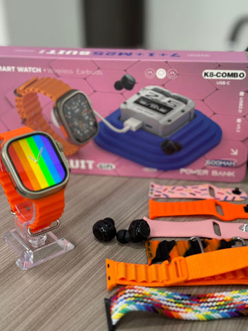 Combo Smartwatch Audífonos K8 - MyShop Internacional