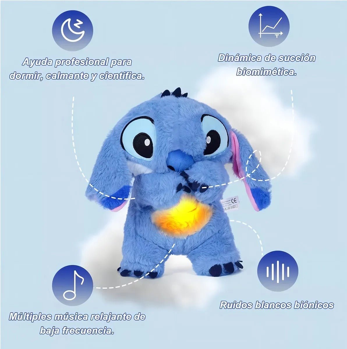 Peluche Respira Stitch - MyShop Internacional