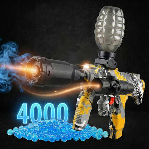 Pistola Hidrogel MP7 Pro con Luz y Humo + 4000 Orbeez - MyShop Internacional