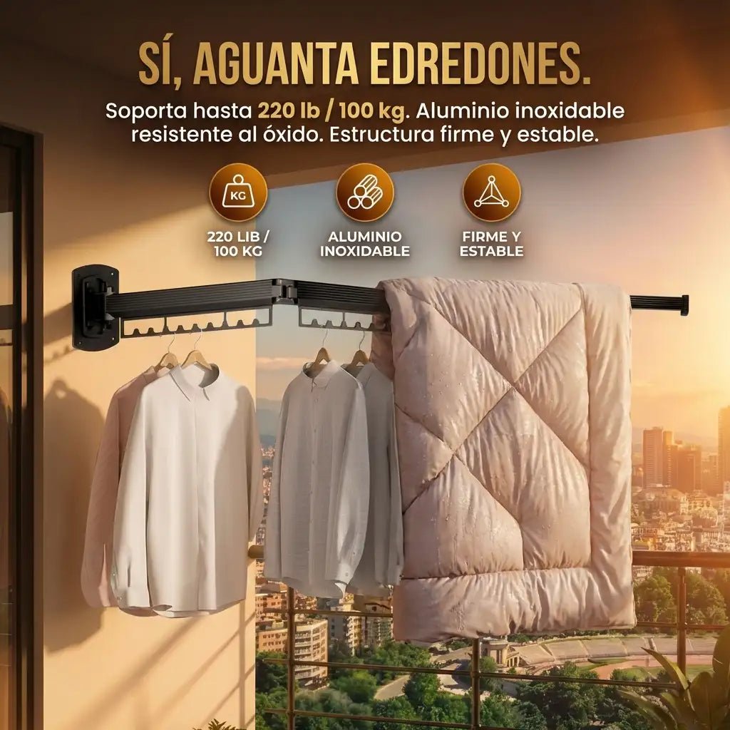 TENDEDERO PLEGABLE SECADOR DE ROPA (ALTA CALIDAD) - MyShop Internacional