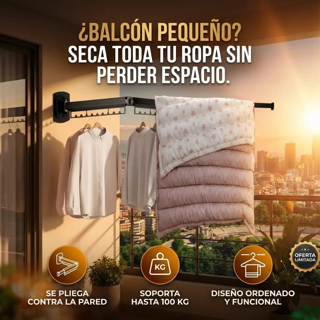 TENDEDERO PLEGABLE SECADOR DE ROPA (ALTA CALIDAD) - MyShop Internacional